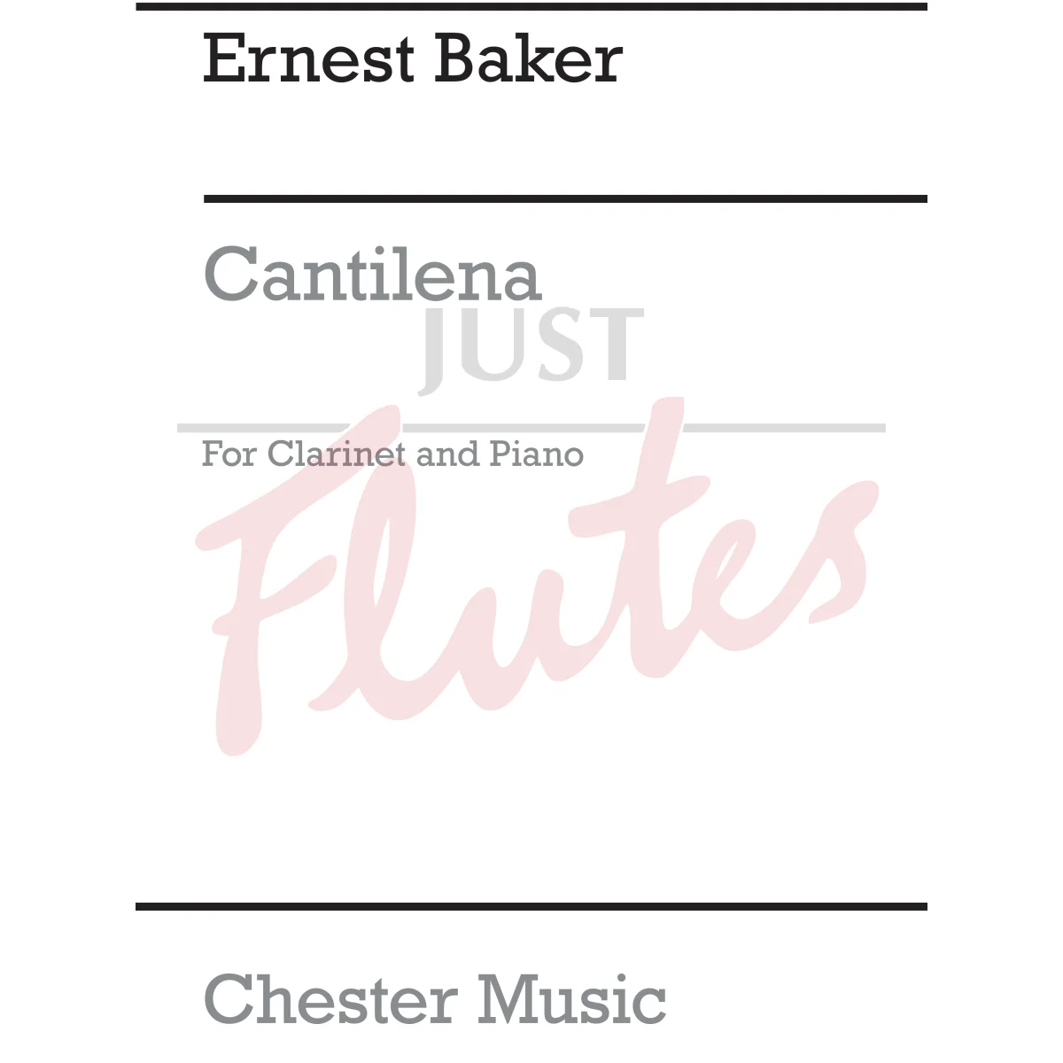 Cantilena for Clarinet and Piano