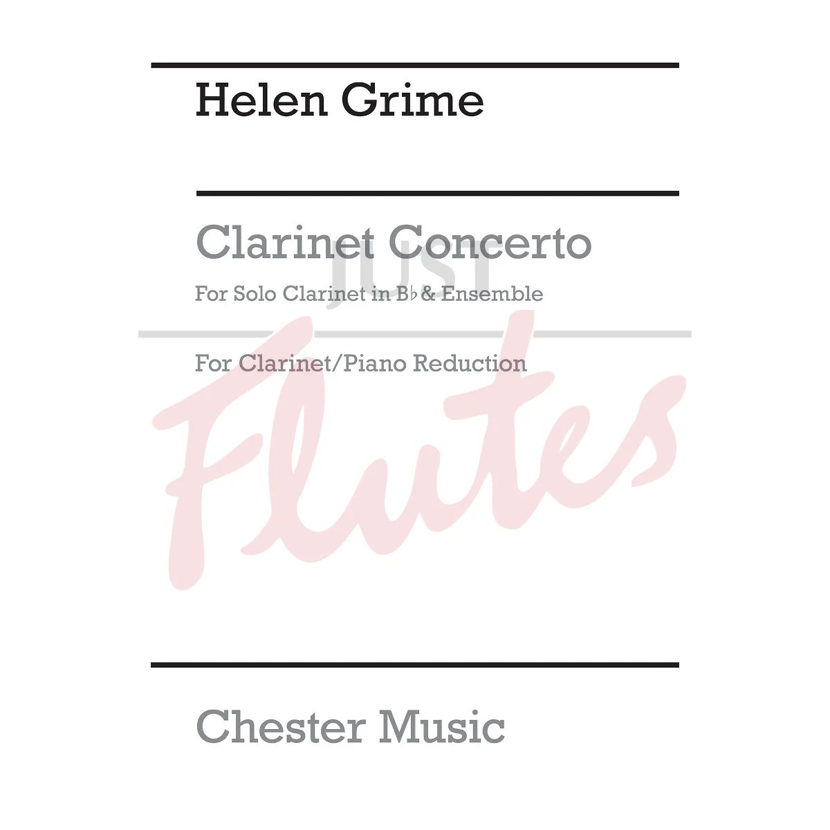 Concerto for Clarinet and Piano