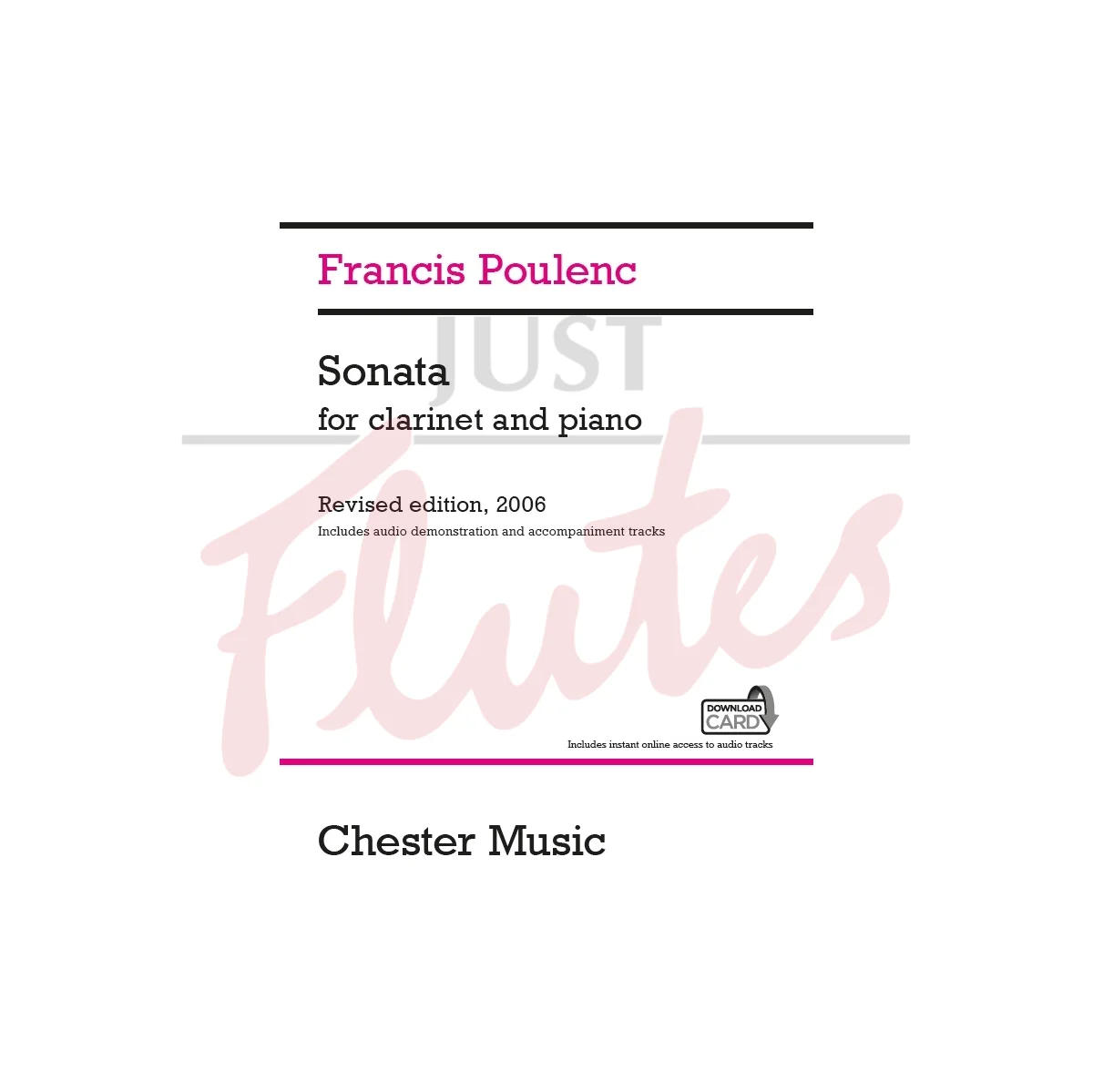 Sonata for Clarinet and Piano