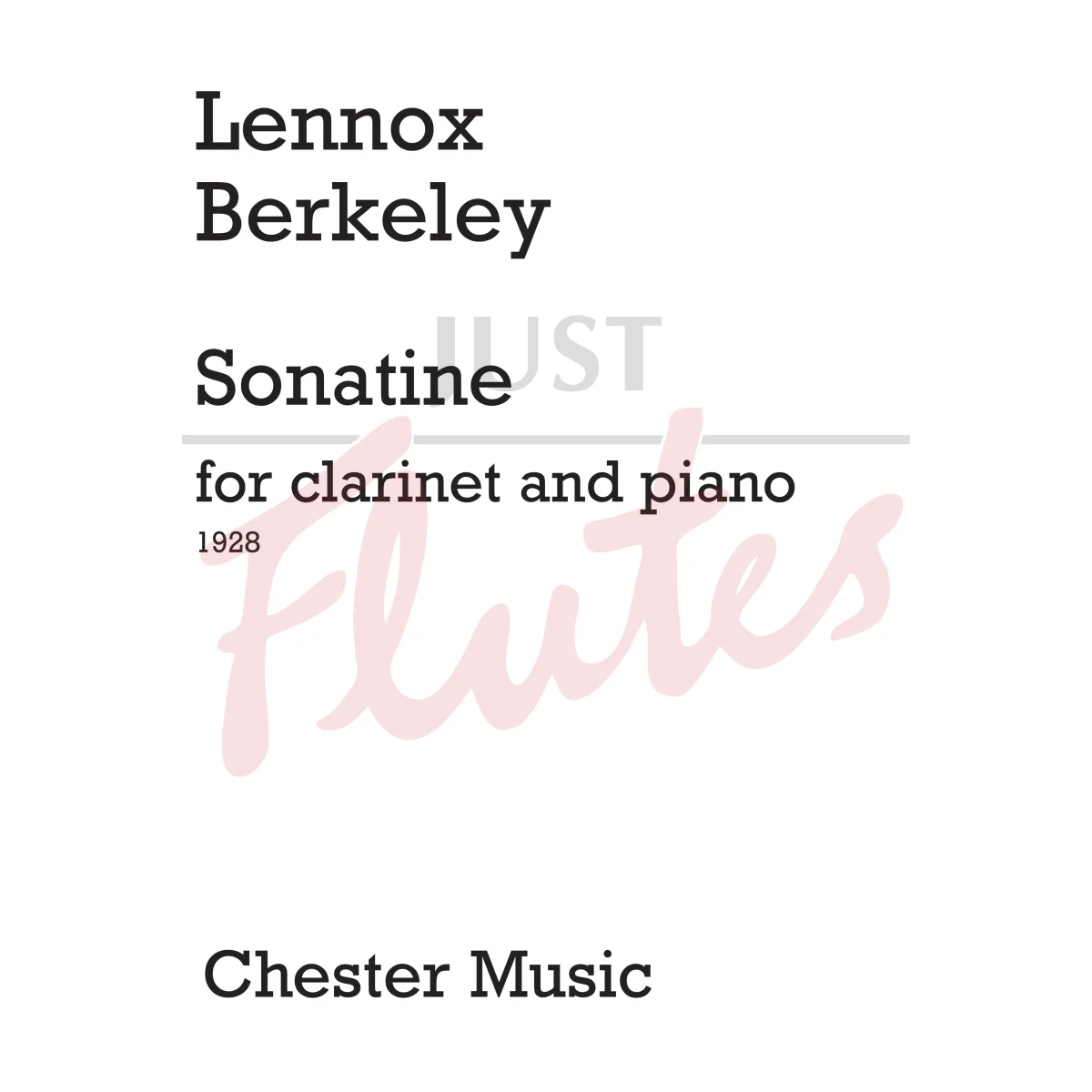 Sonatine for Clarinet and Piano