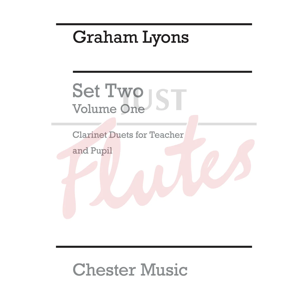 Set Two 1 for Two Clarinets