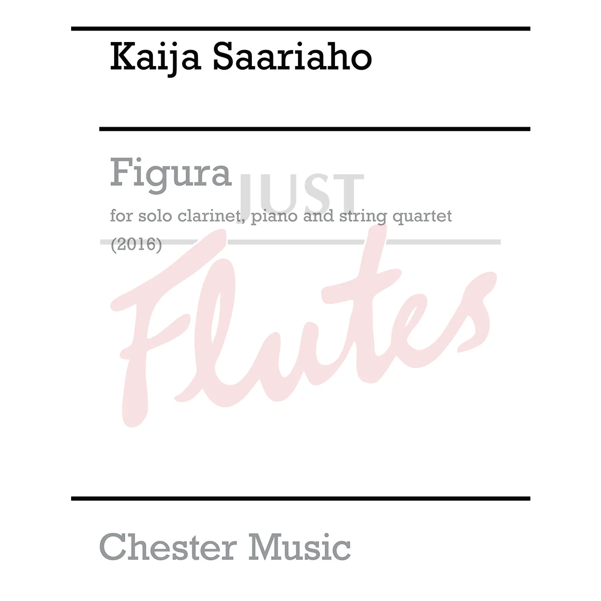 Figura for Clarinet, Piano and String Quartet