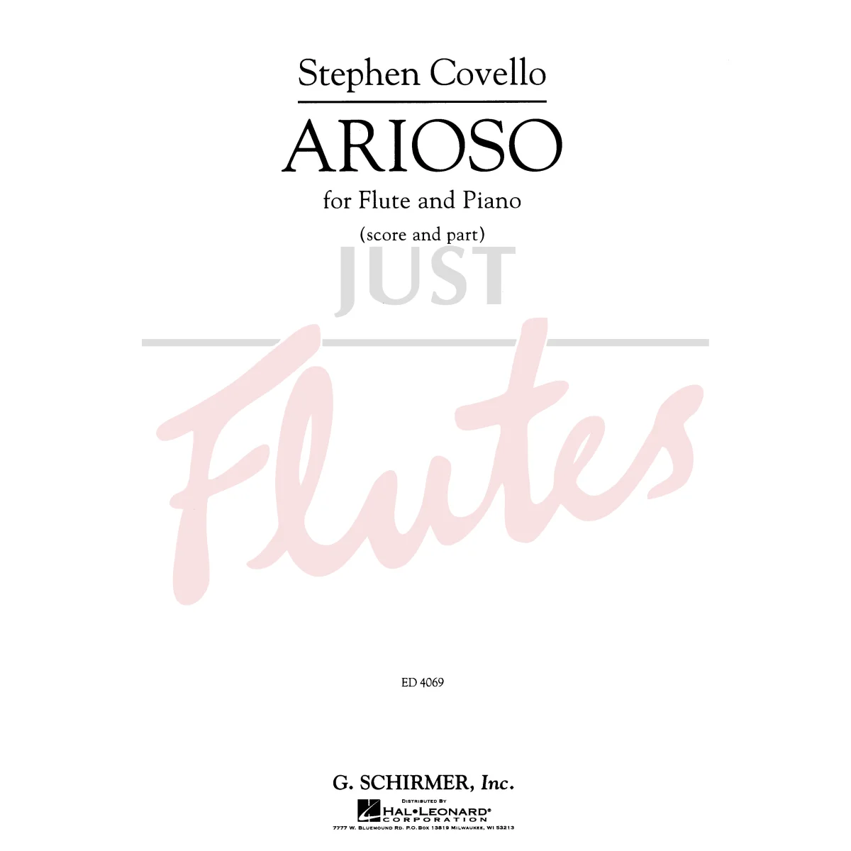 Arioso for Flute and Piano