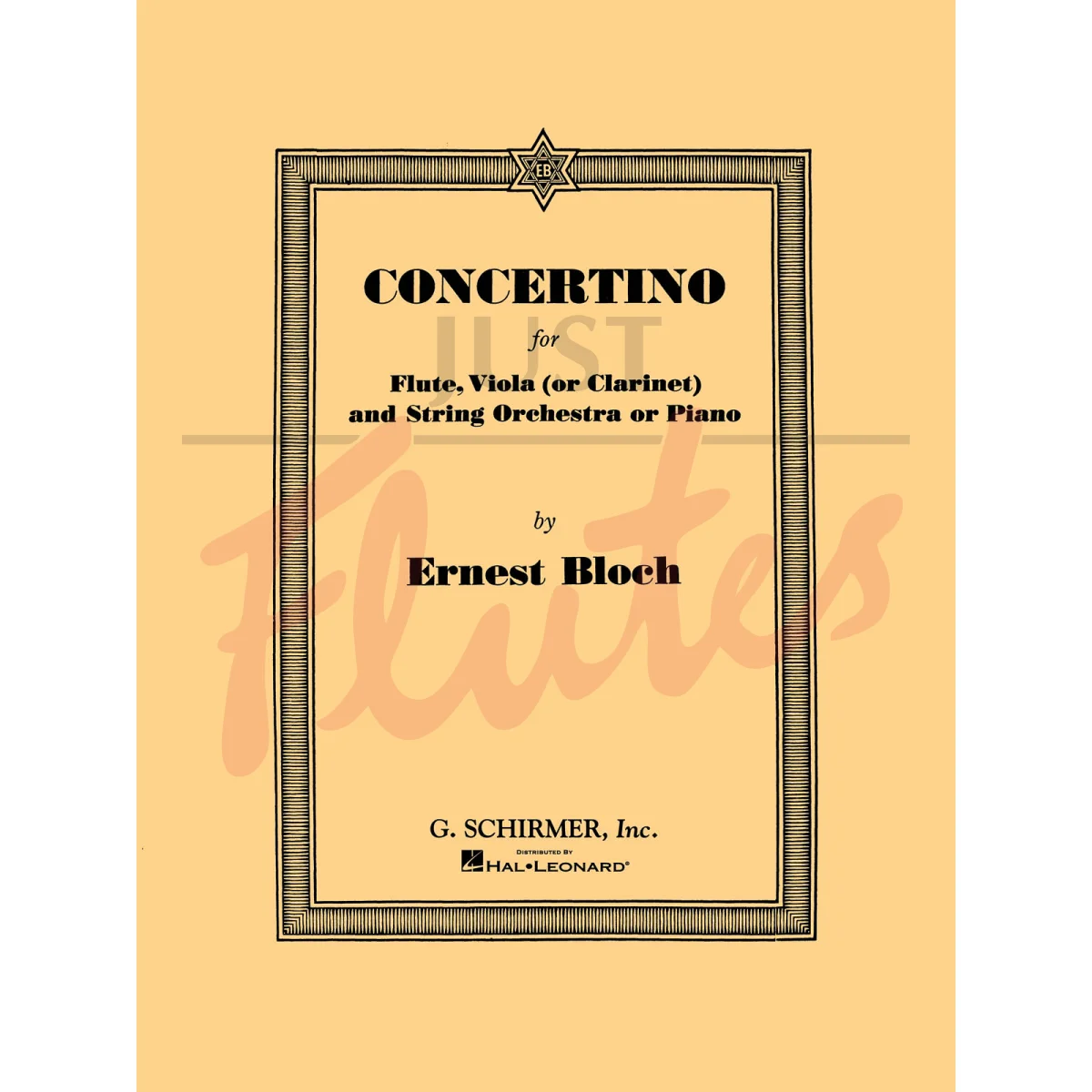 Concertino for Flute, Viola (or Clarinet) and Piano