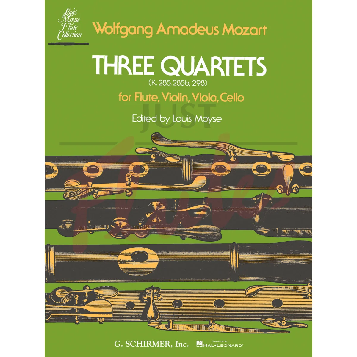 Three Quartets for Flute, Violin, Viola and Cello