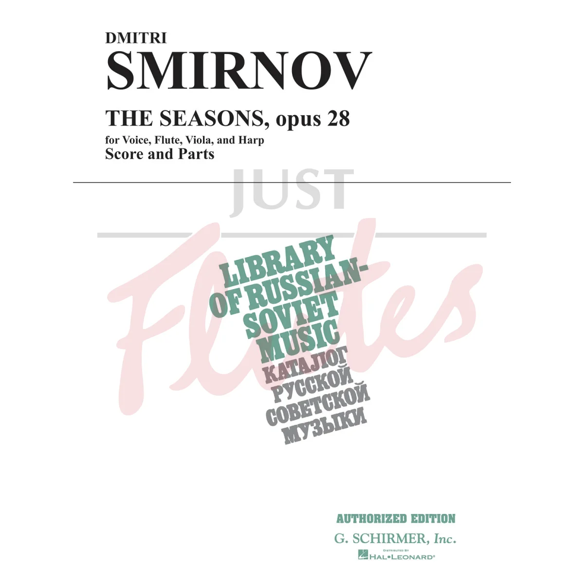The Seasons for Voice, Flute, Viola and Harp