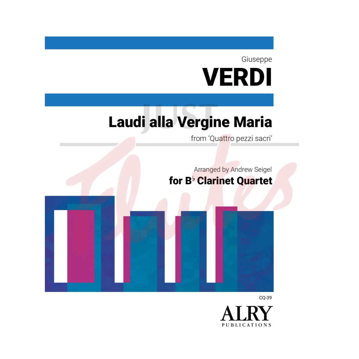 Laudi alla Vergine Maria for Clarinet Quartet