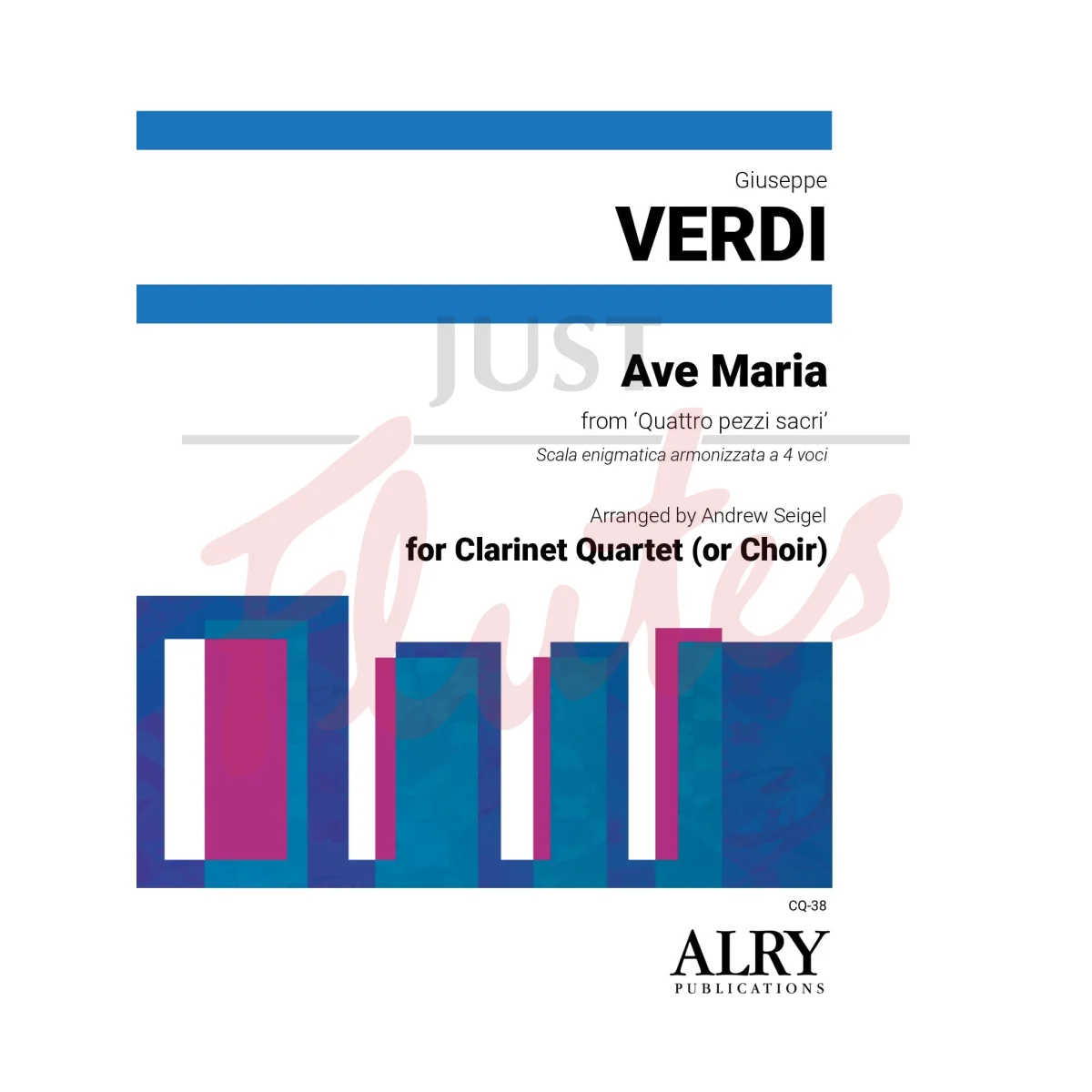 Ave Maria for Clarinet Quartet (or Choir)