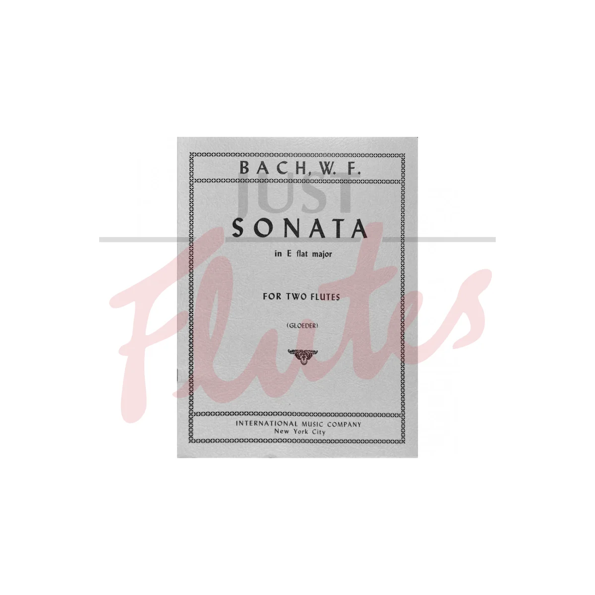 Sonata in E flat major for Two Flutes