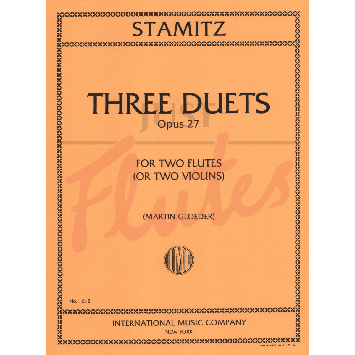 Three Duets for Two Flutes
