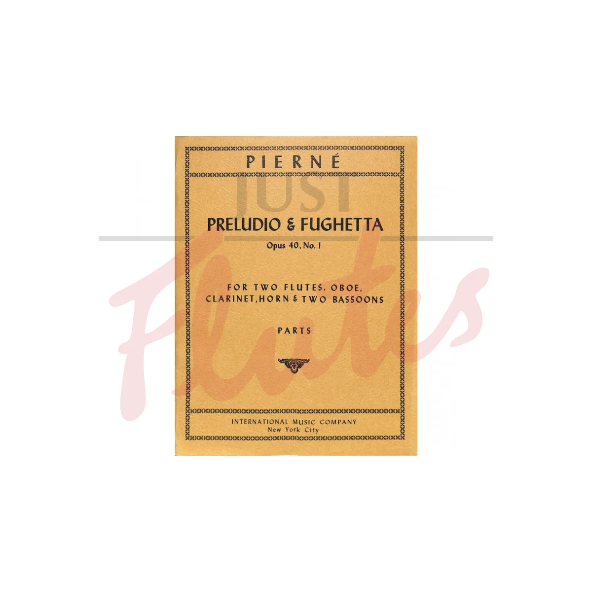 Preludio and Fughetta for Two Flutes, Oboe, Clarinet, Horn and Two Bassoons