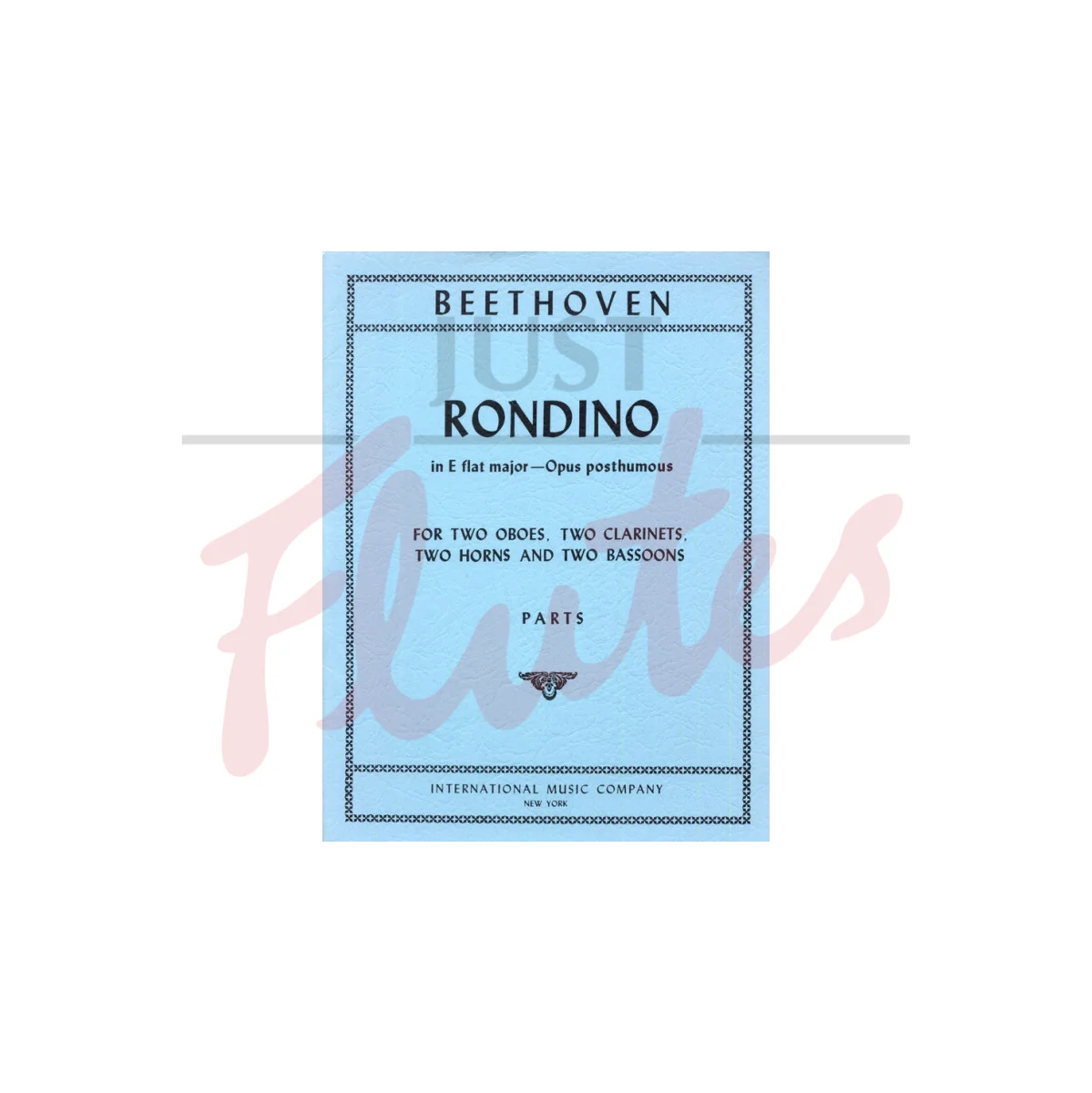Rondino in Eb major for Two Oboes, Two Clarinets, Two Horns and Two Bassoons