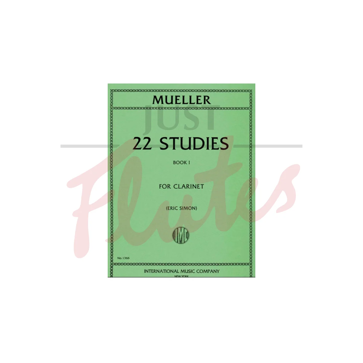22 Studies for Clarinet, Vol. 1