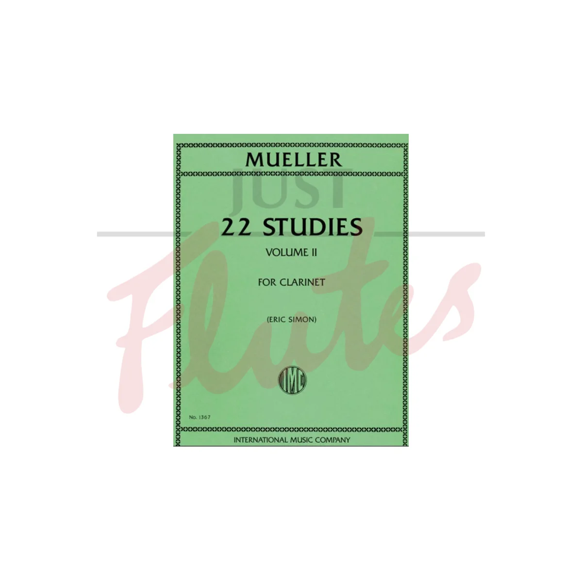 22 Studies for Clarinet, Vol. 2