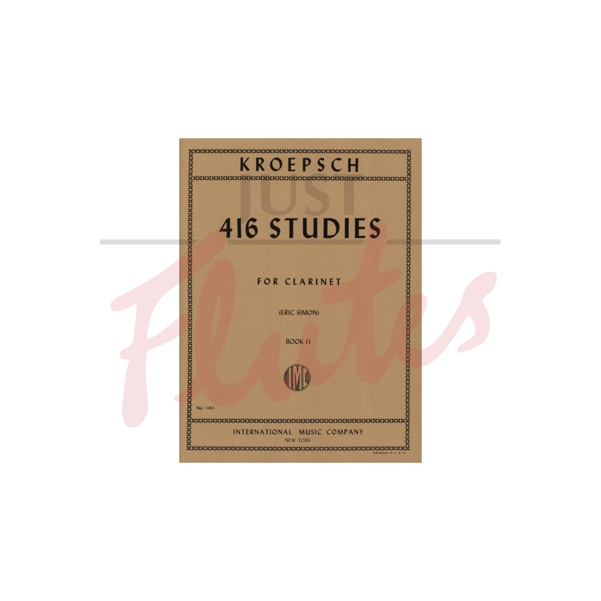 416 Studies for Clarinet, Vol. 2