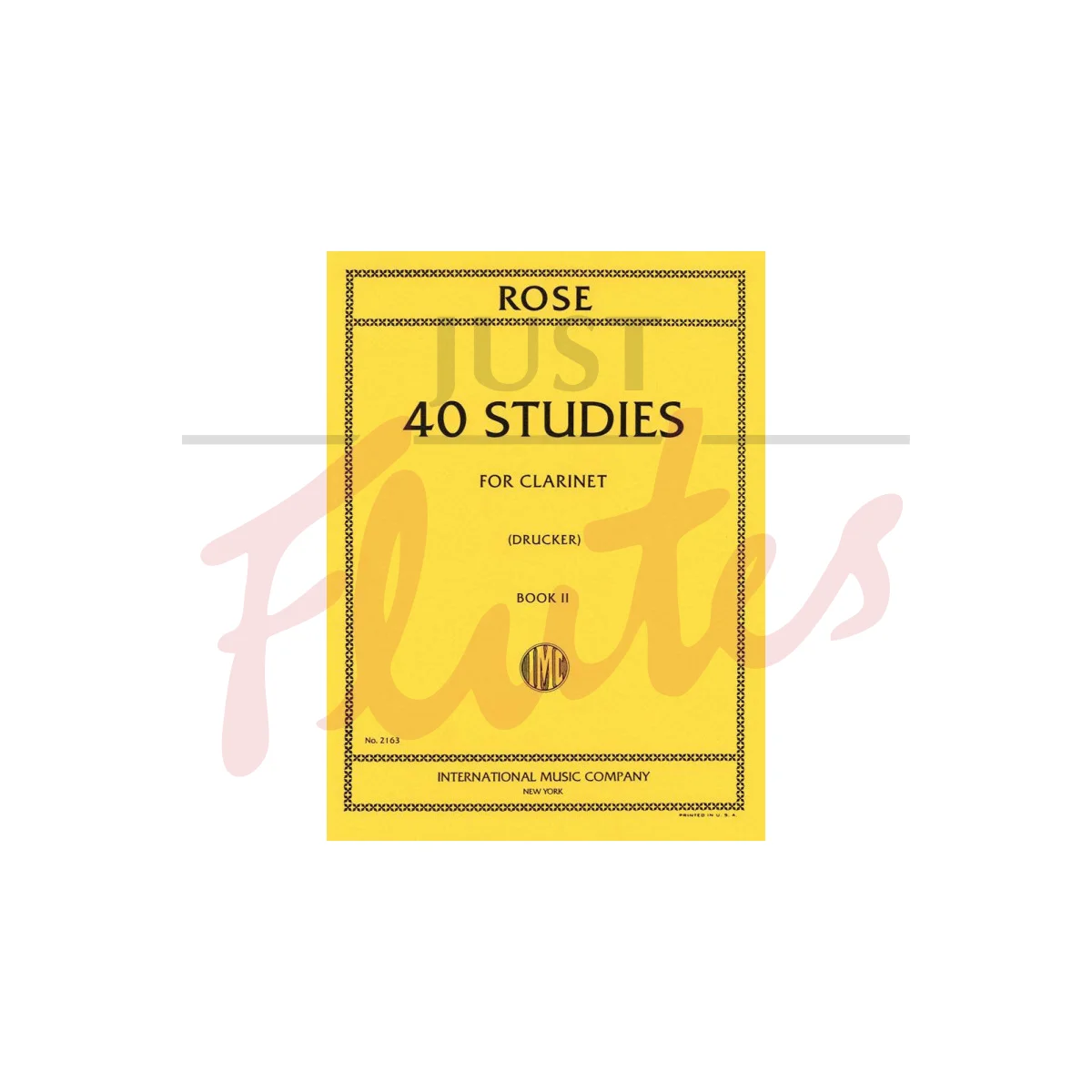 40 Studies for Clarinet, Vol. 2