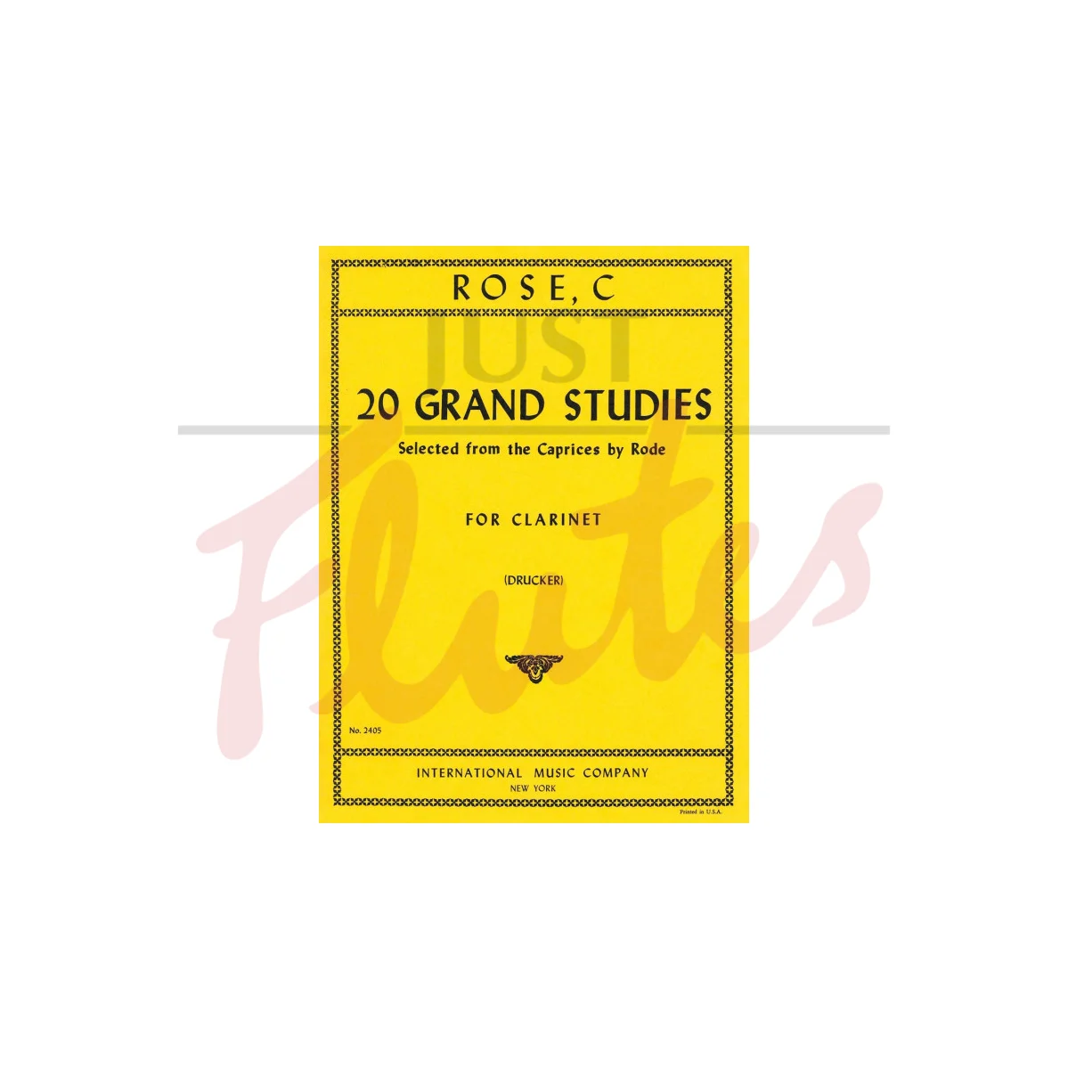 20 Grand Studies for Clarinet