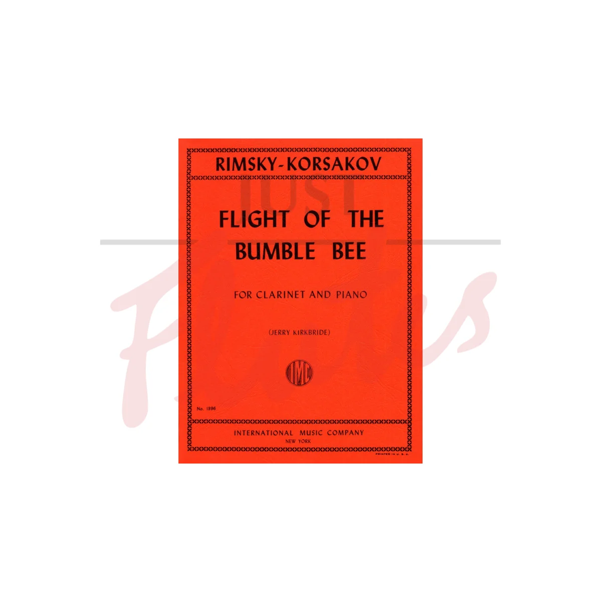 Flight of the Bumble Bee for Clarinet and Piano