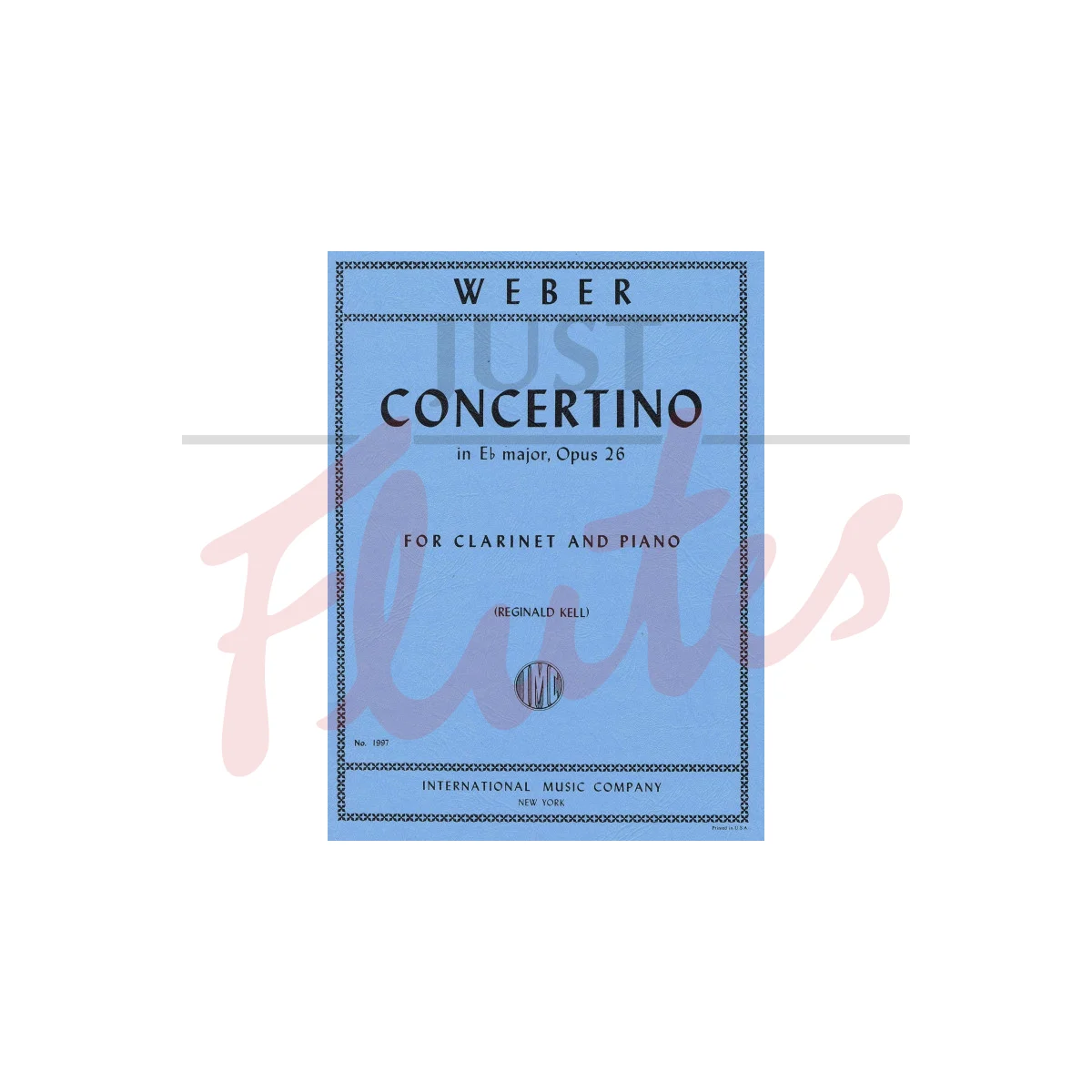 Concertino in Eb major for Clarinet and Piano