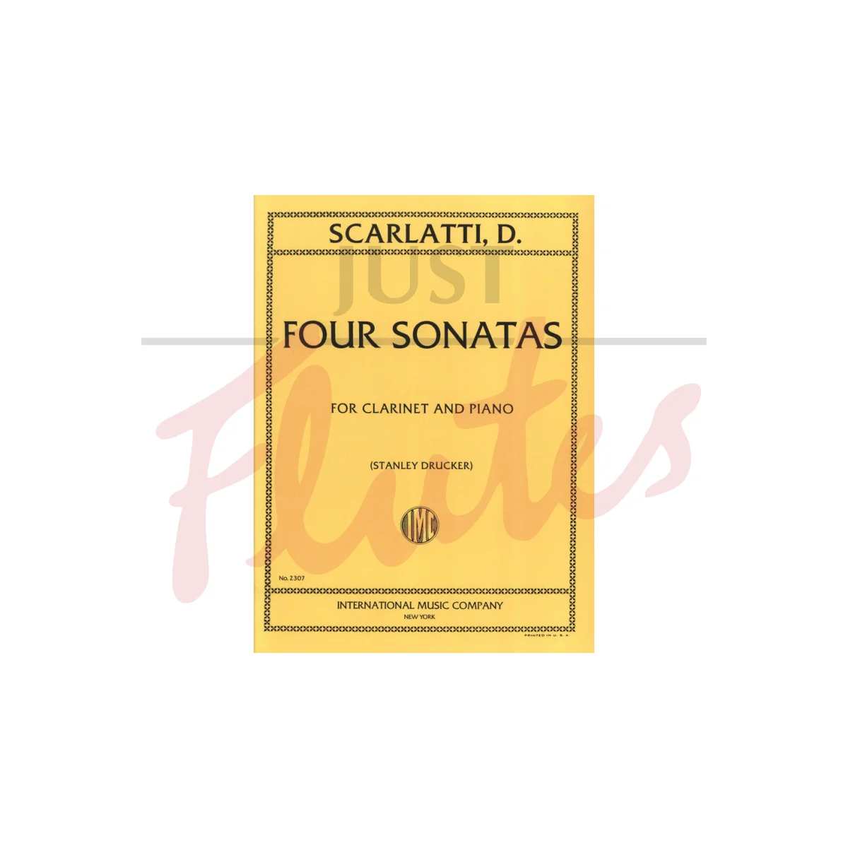 Four Sonatas for Clarinet and Piano