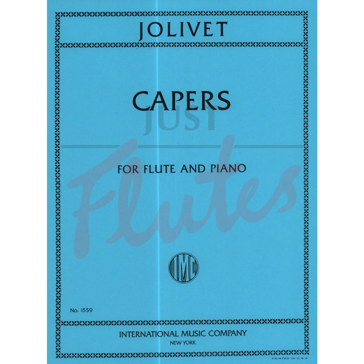 Capers for Flute and Piano