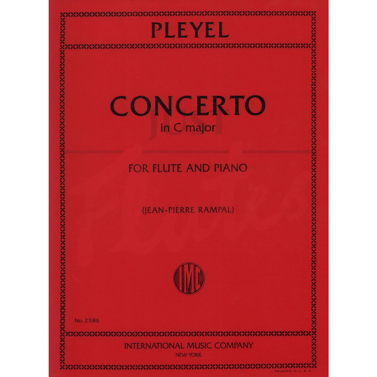 Concerto in C major for Flute and Piano