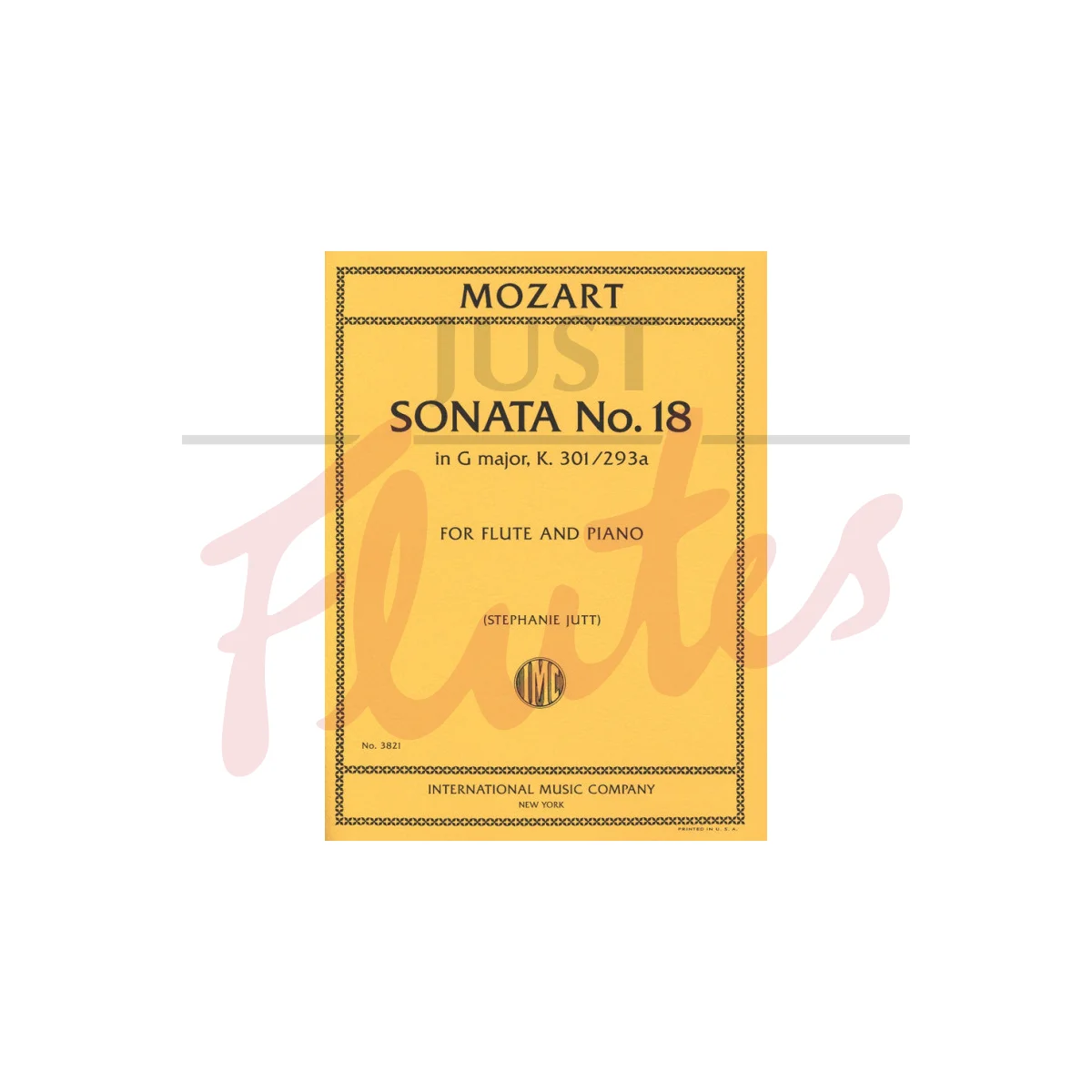 Sonata No. 18 in G major for Flute and Piano