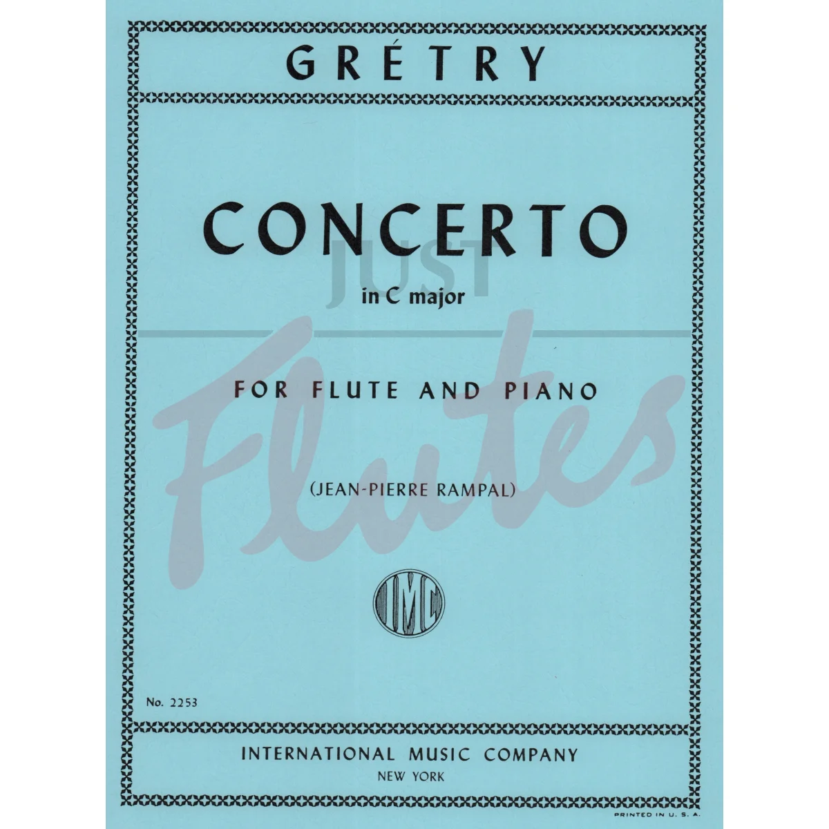 Concerto in C major for Flute and Piano