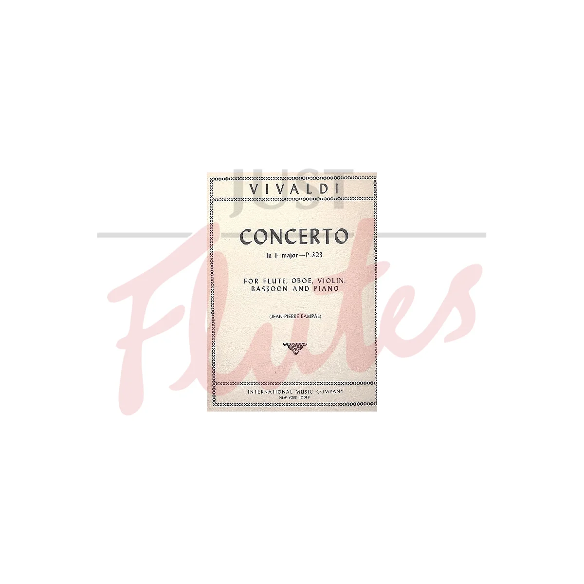 Concerto in F major for Flute, Oboe, Violin, Bassoon and Piano