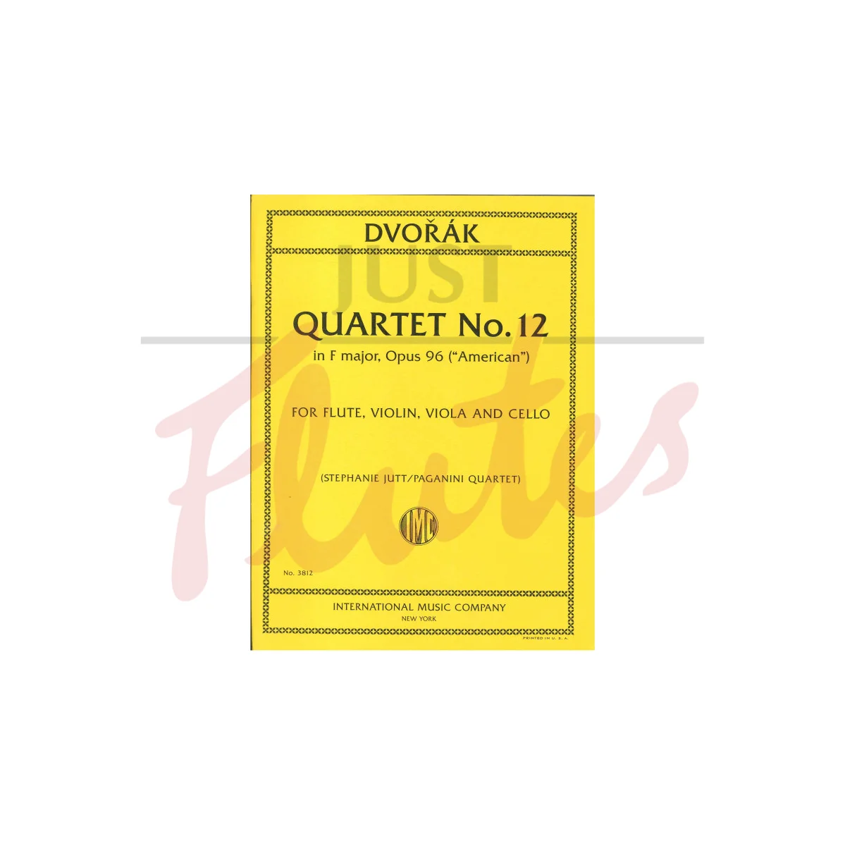 Quartet No. 12 in F major for Flute, Violin, Viola and Cello