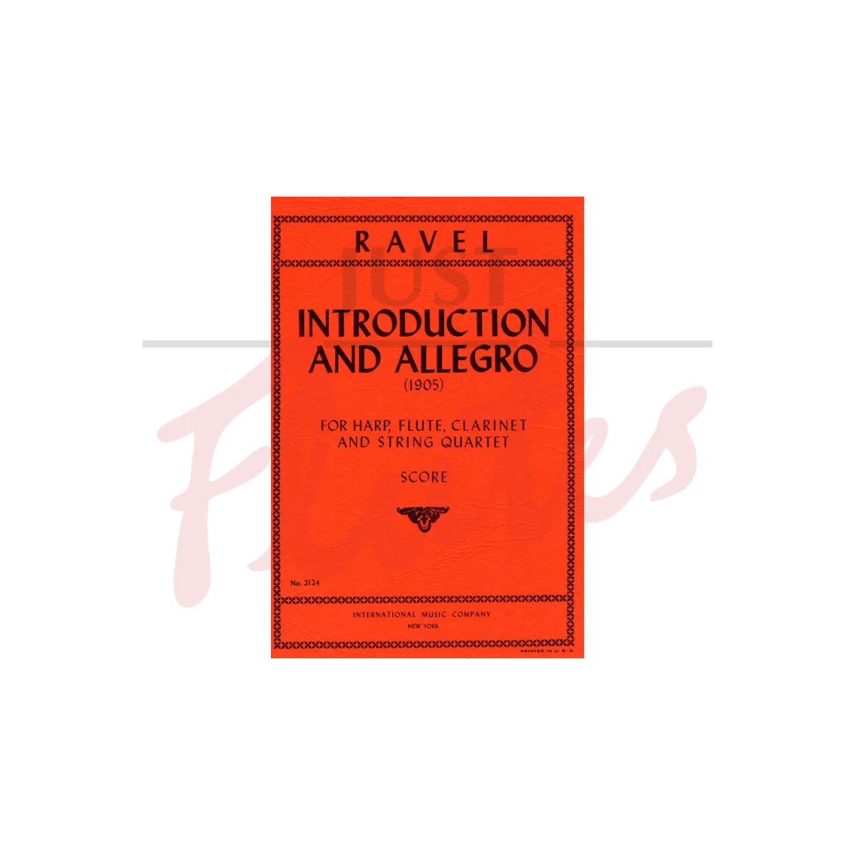 Introduction and Allegro for Harp, Flute, Clarinet and String Quartet