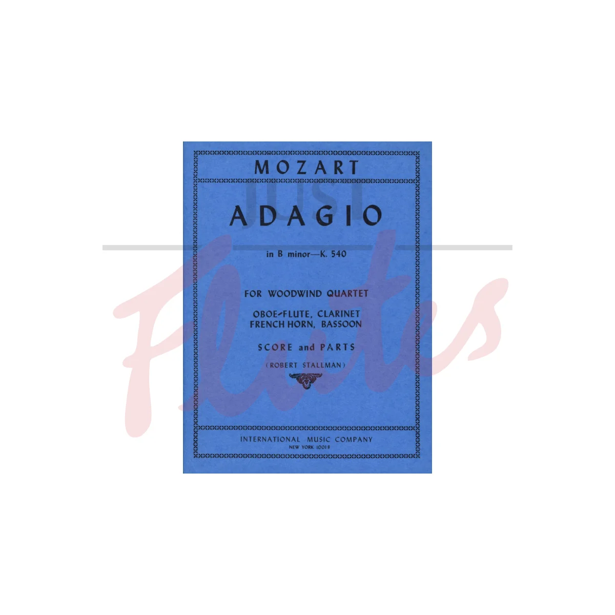 Adagio in B minor for Oboe, Clarinet, Bassoon and Horn