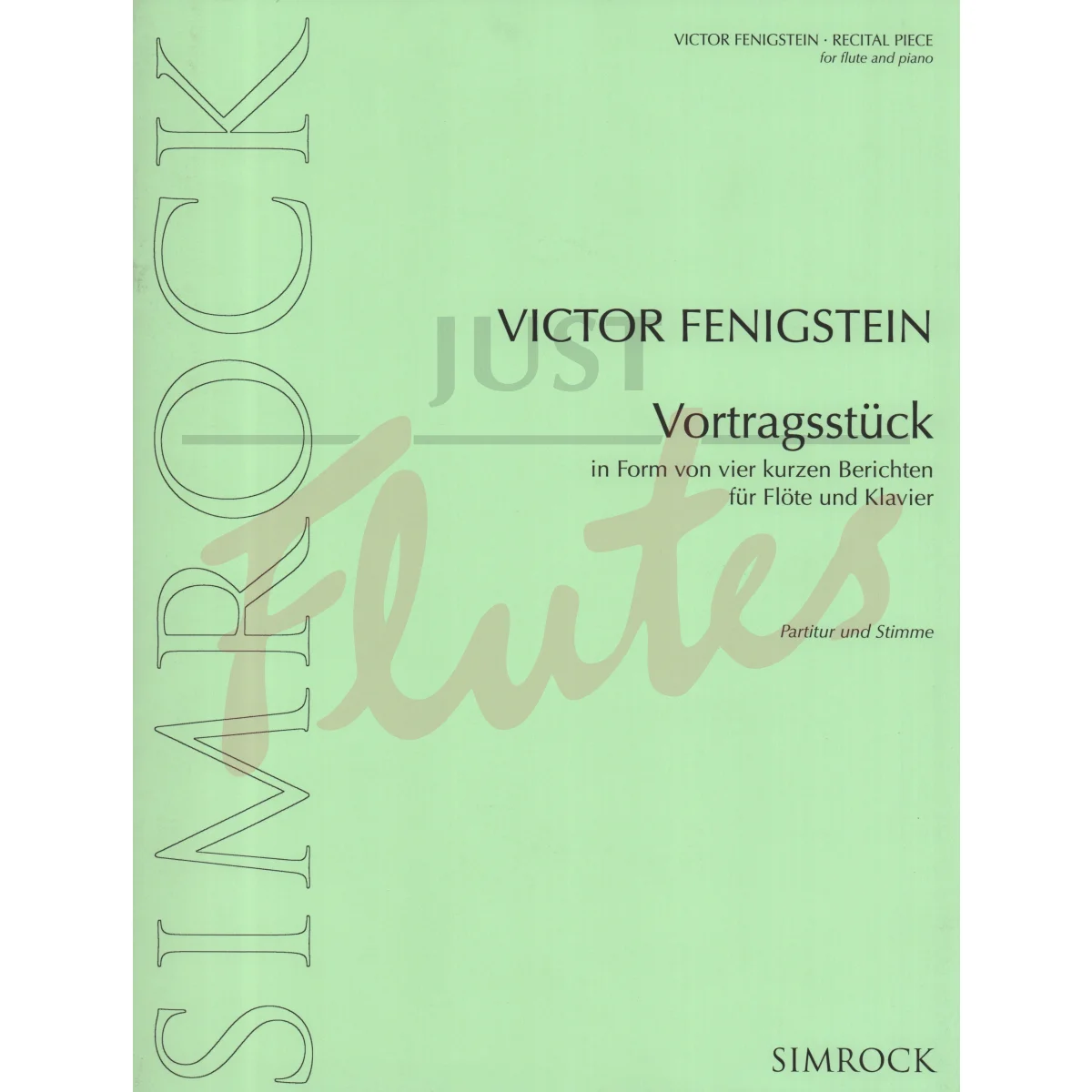 Vortragsstück for Flute and Piano
