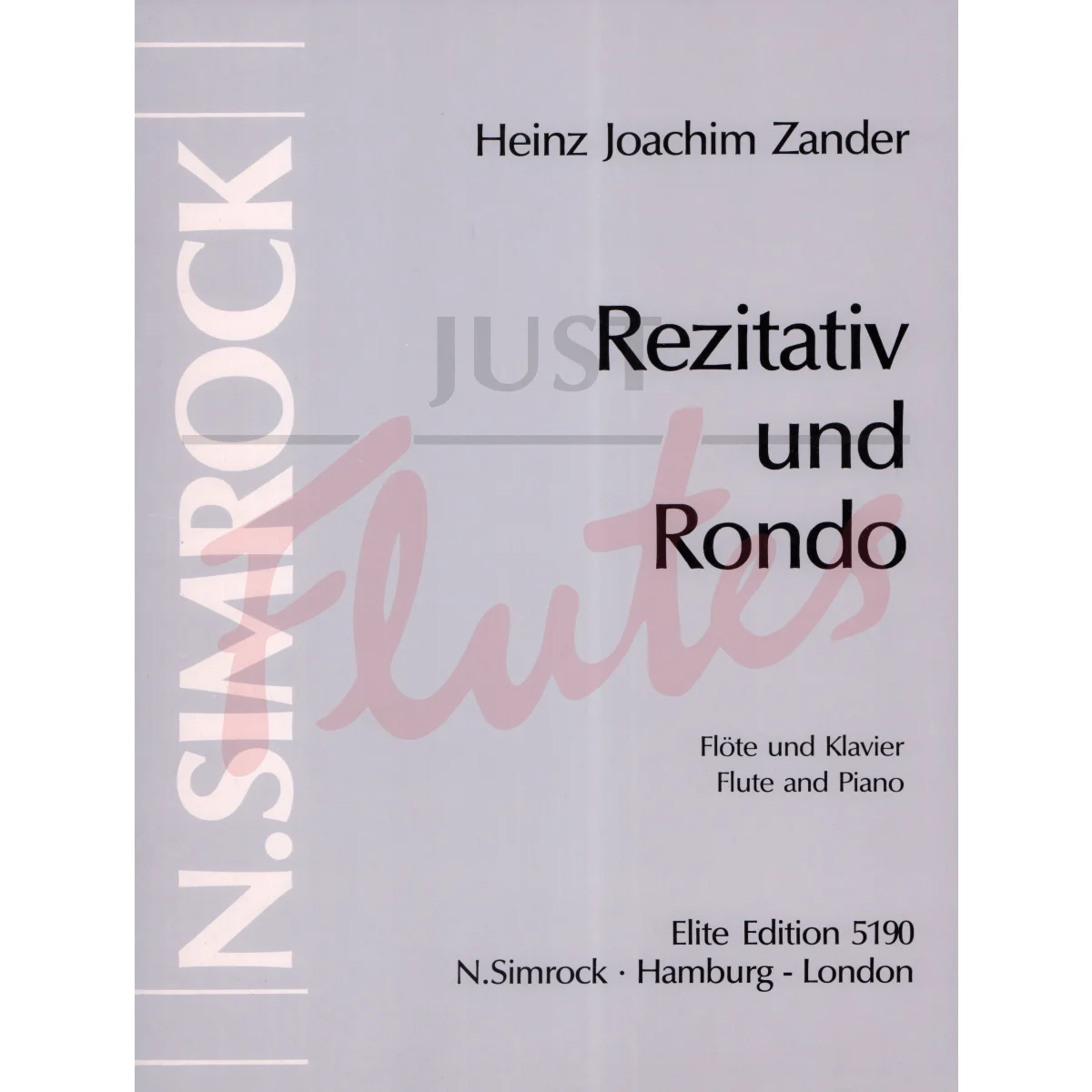 Recitative and Rondo for Flute and Piano