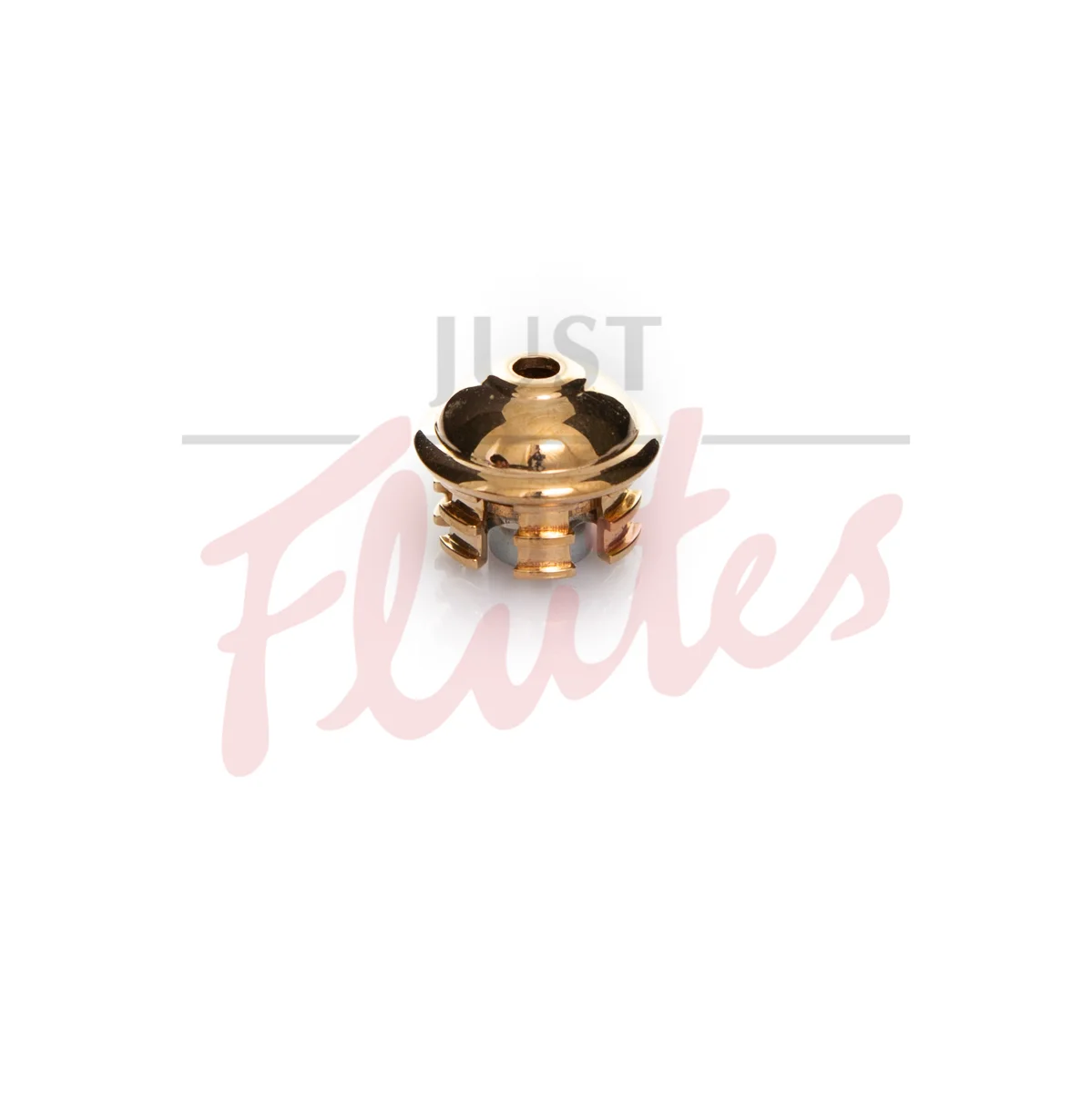 Flutealot Custom Flute Crown, Bronze Button