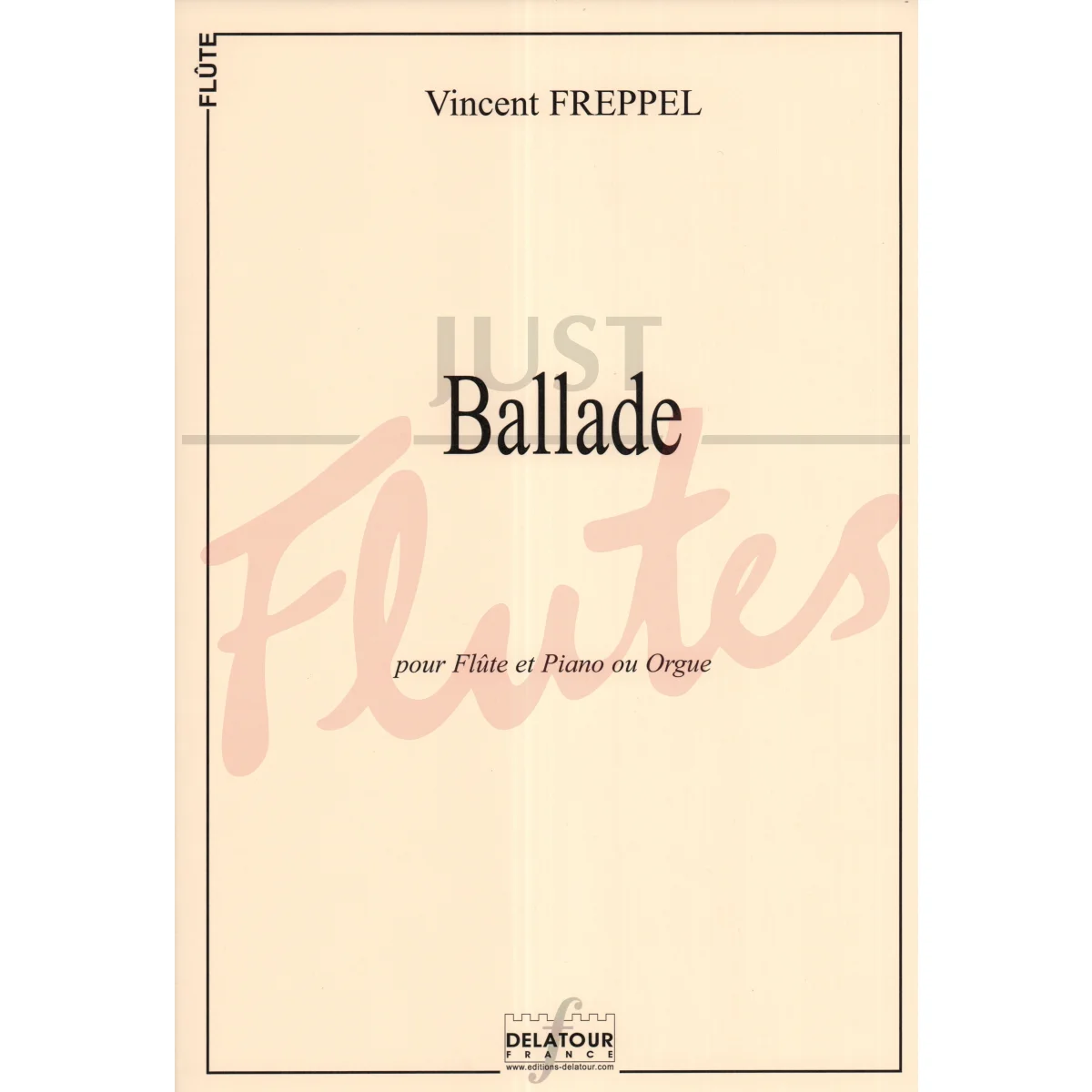Ballade for Flute and Piano/Organ