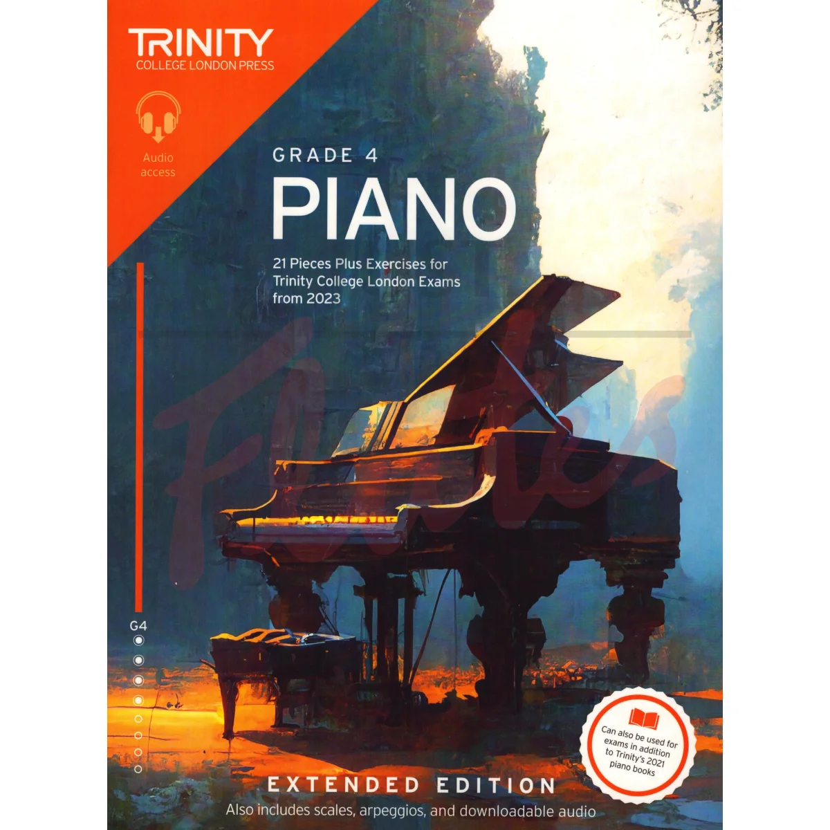 Trinity Piano Exam Pieces Plus Exercises from 2023, Grade 4, Extended Edition
