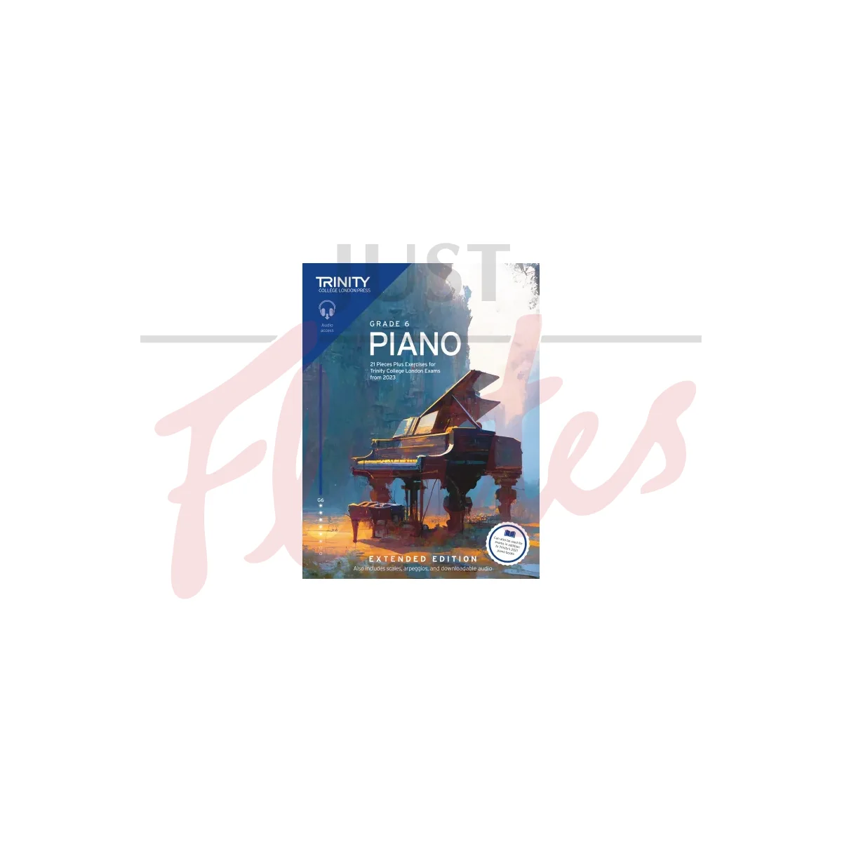 Trinity Piano Exam Pieces Plus Exercises from 2023, Grade 6, Extended Edition