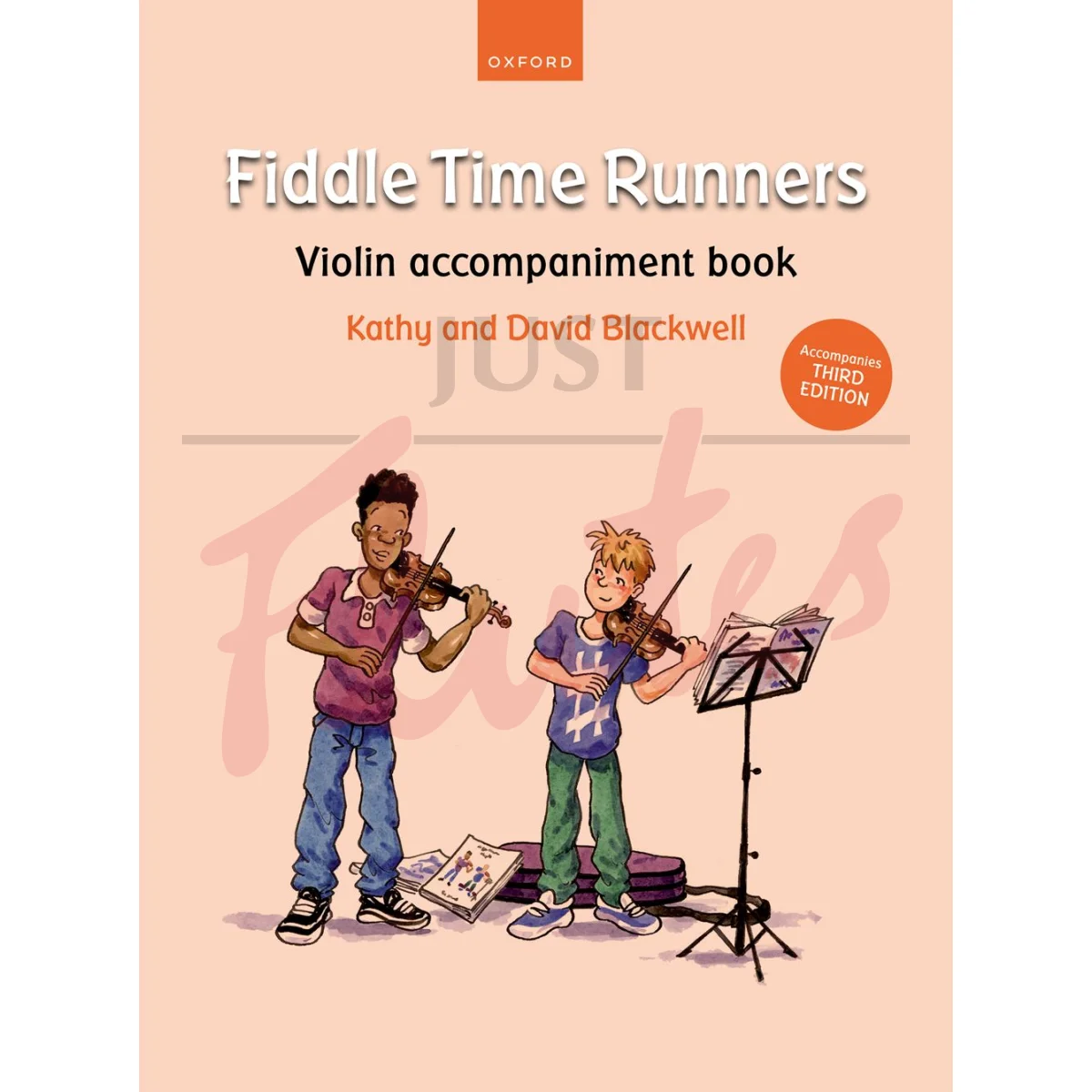 Fiddle Time Runners - Violin Accompaniment [3rd Edition]