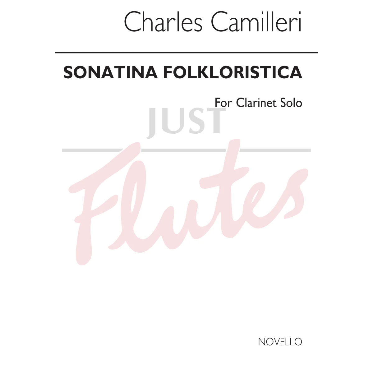 Sonatina Folklorista for Solo Clarinet