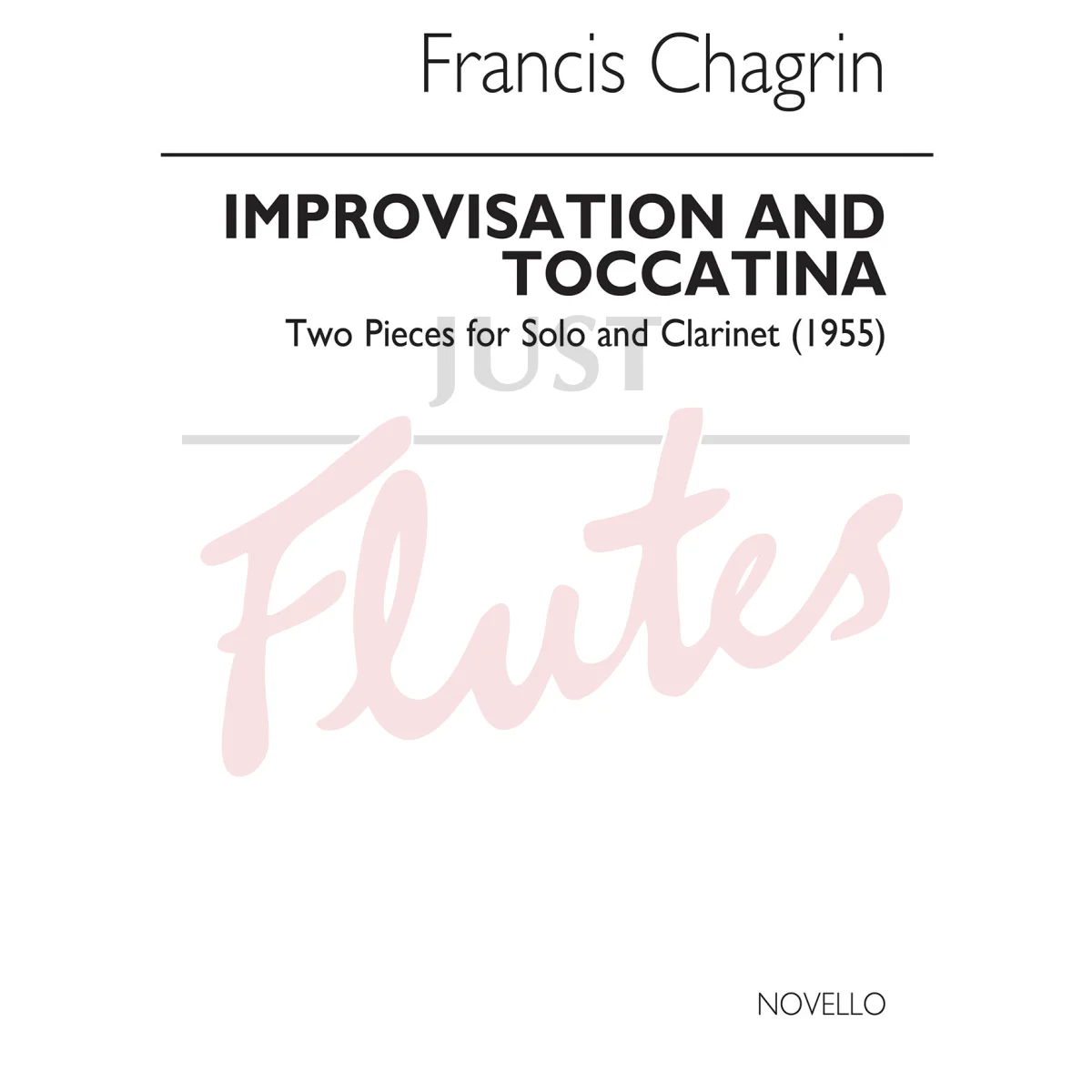 Improvisation and Toccatina for Clarinet