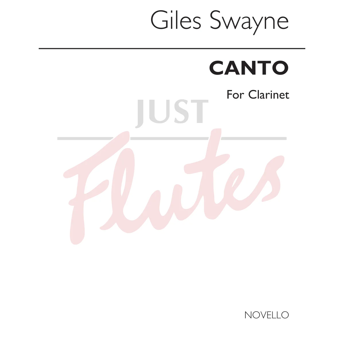 Canto for Clarinet