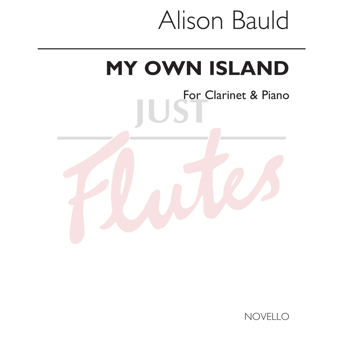 My Own Island for Clarinet and Piano