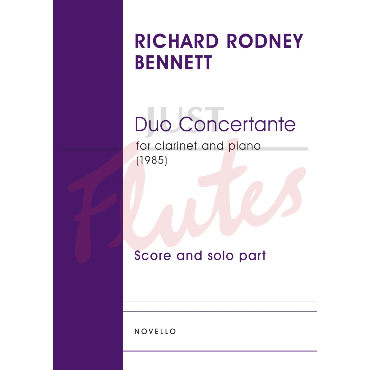Duo Concertante for Clarinet and Piano