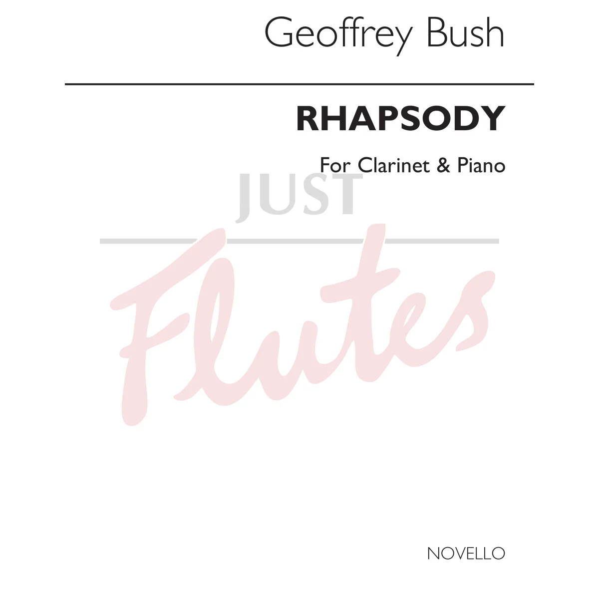 Rhapsody for Clarinet and Piano
