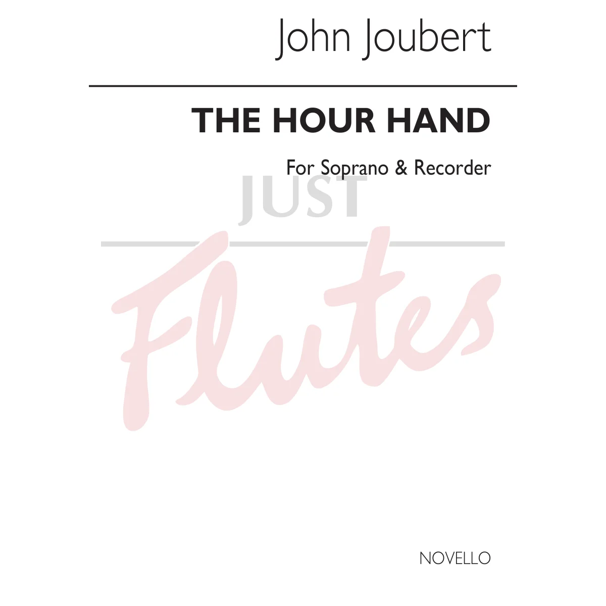 Hour Hand for Descant Recorder