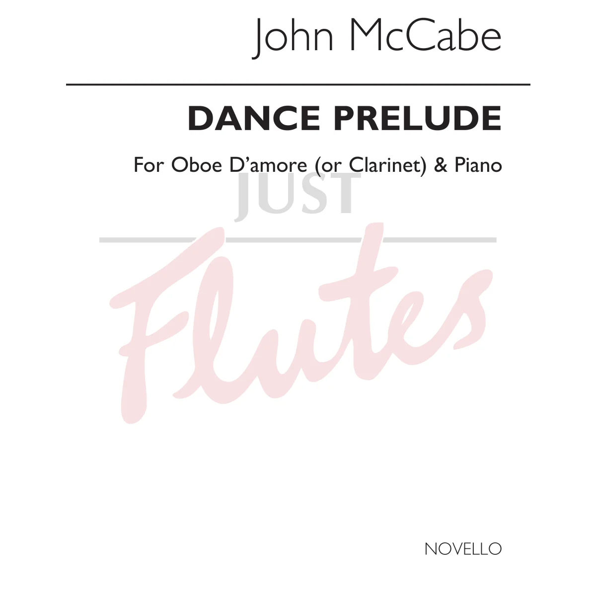 Dance Prelude from Oboe D&#039;amore for Oboe and Piano