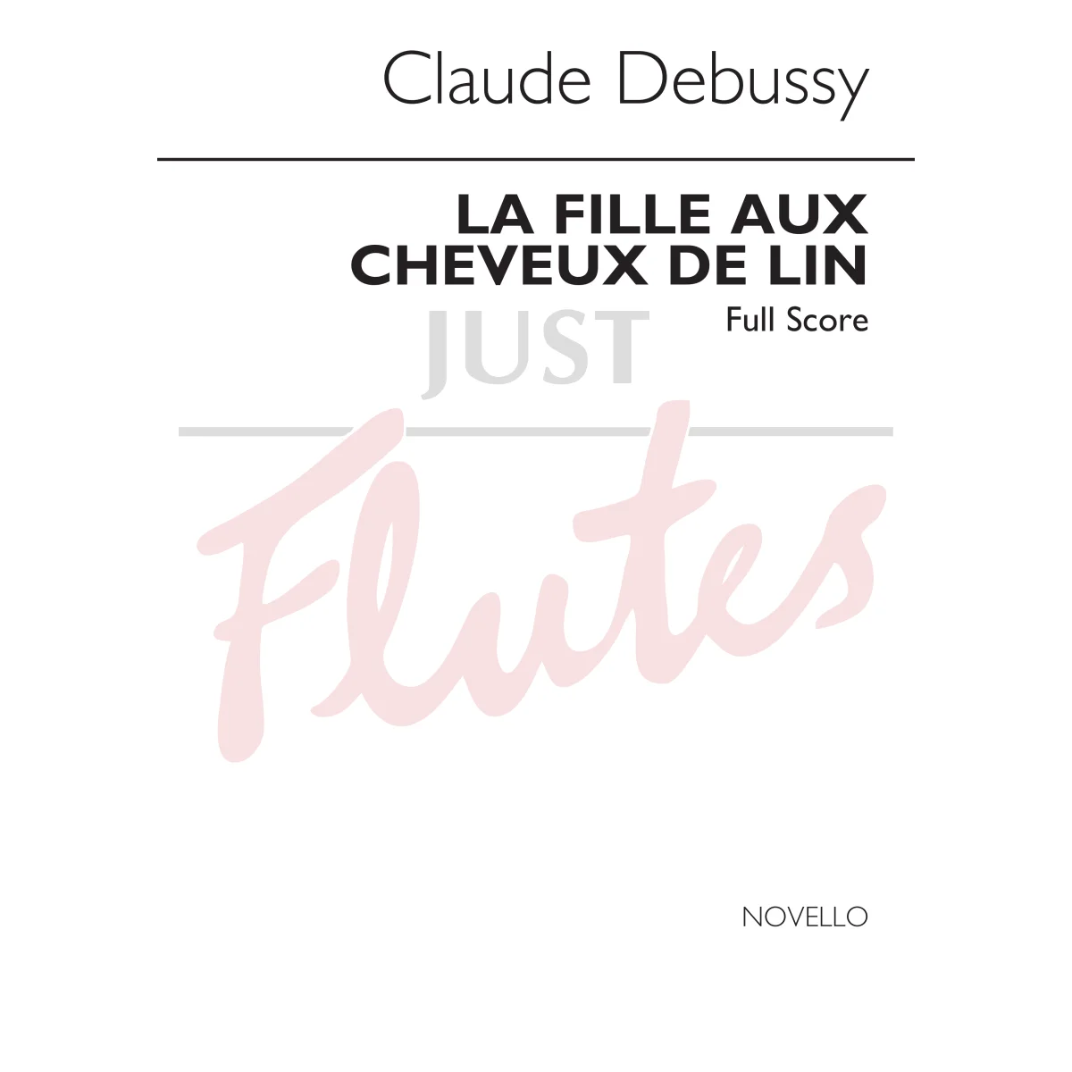La Fille aux Cheveux de Lin for Recorder