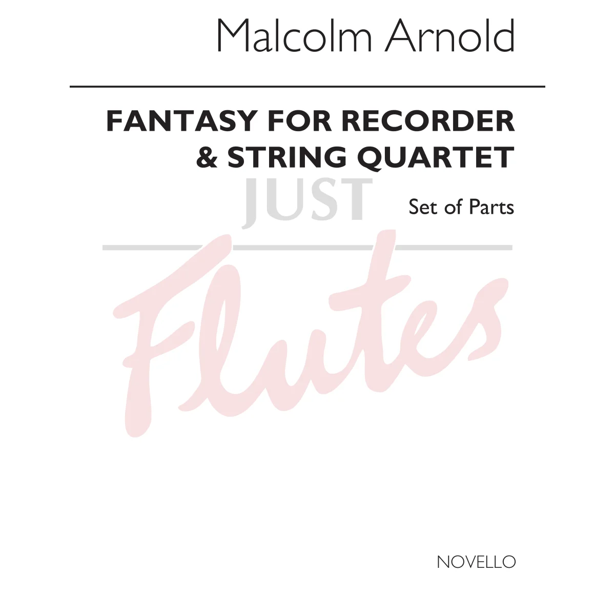 Fantasy for Recorder and String Quartet