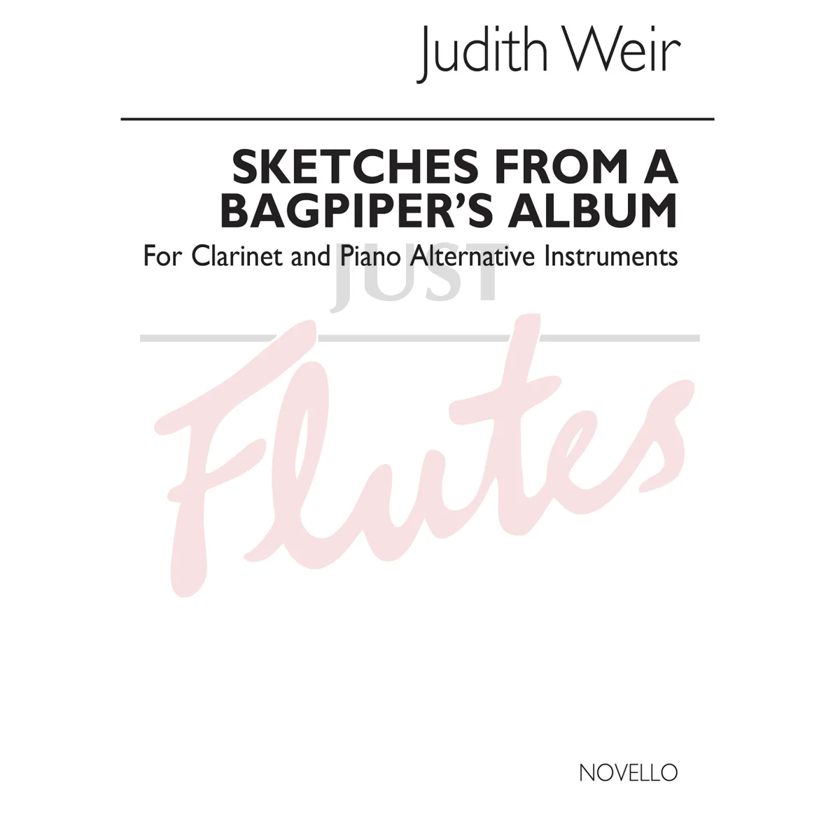 Sketches from a Bagpipers Album for Saxophone, Clarinet and Piano
